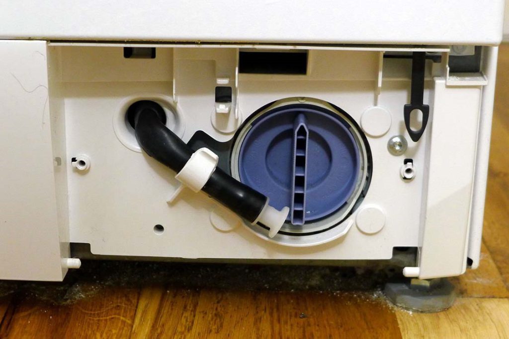 ماشین لباسشویی نمی چرخد/ تمیز کردن پمپ لباسشویی